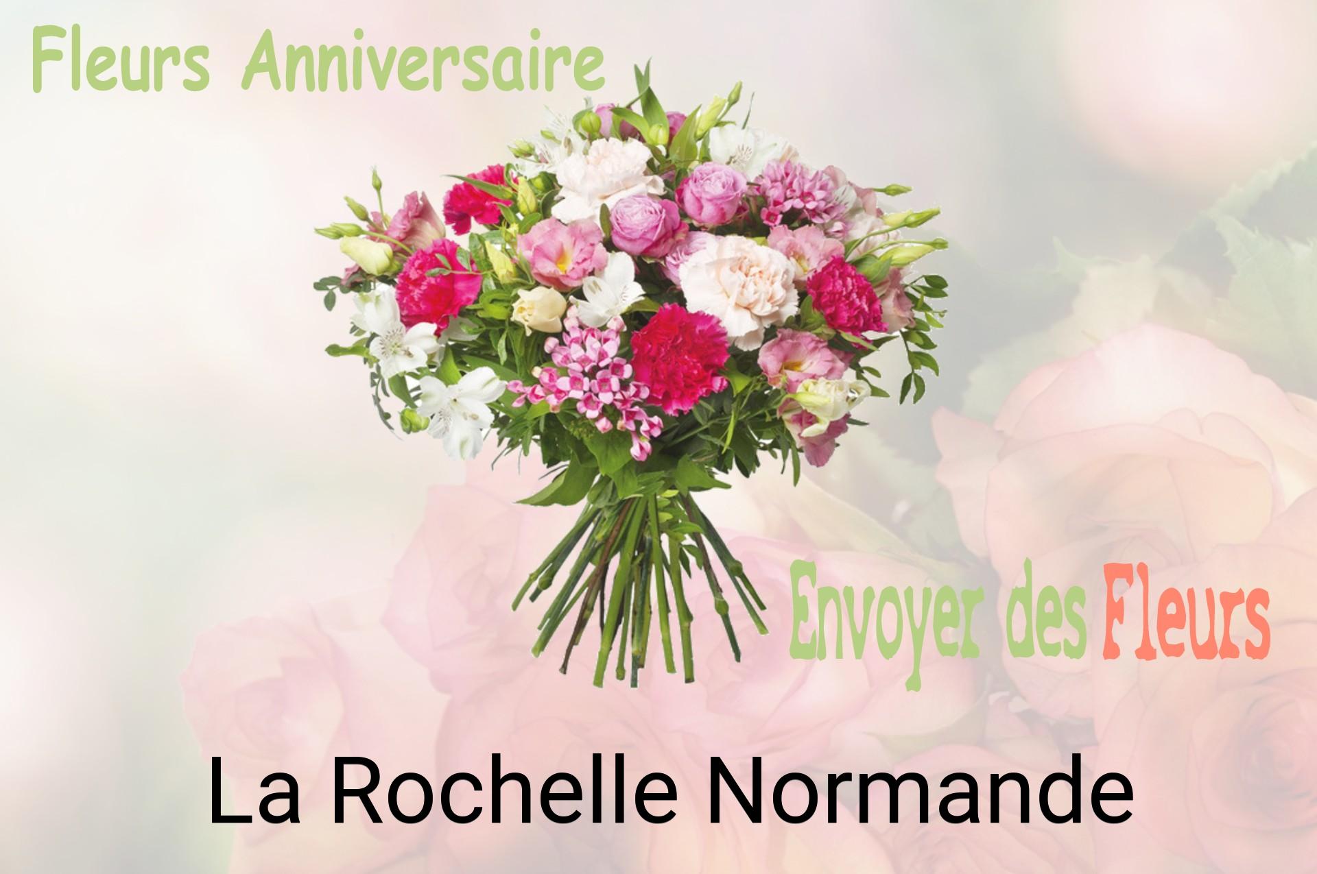 Bouquet de fleurs d’anniversaire livré à La Rochelle-Normande