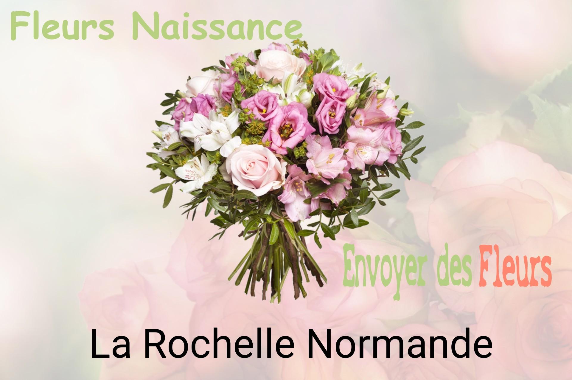 Bouquet de fleurs de naissance livré à La Rochelle-Normande